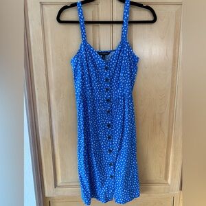 Banana Republic blue floral dress